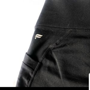 Fabletics Mila black biker shorts